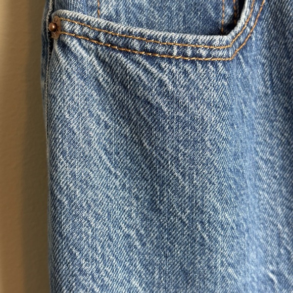 NWT Abercrombie & Fitch Curve Love High Rise Loose Medium Wash Jeans size 26L/2 - Picture 12 of 15